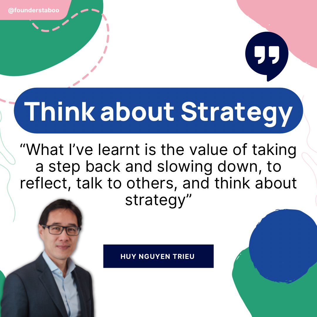 A few of weeks ago, we held a virtual event on Building Yourself Up In a Downturn for founders🧗

Huy Nguyen Trieu, founder of <a href="/CFTE_Edu/">CFTE</a> shared his learnings and framework from navigating previous crises👉Visit Huy's post for more ow.ly/N1OF50JSRXW 
#strategy #startup