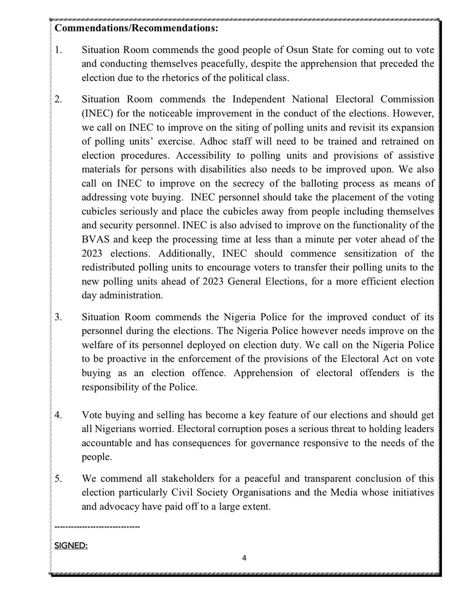 Nigeria Civil Society Situation Room tweet media