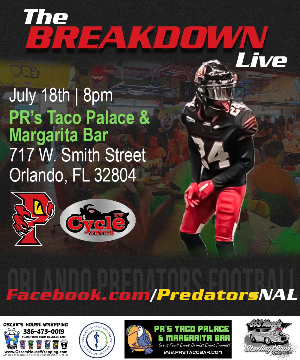 The Orlando Predators tweet media