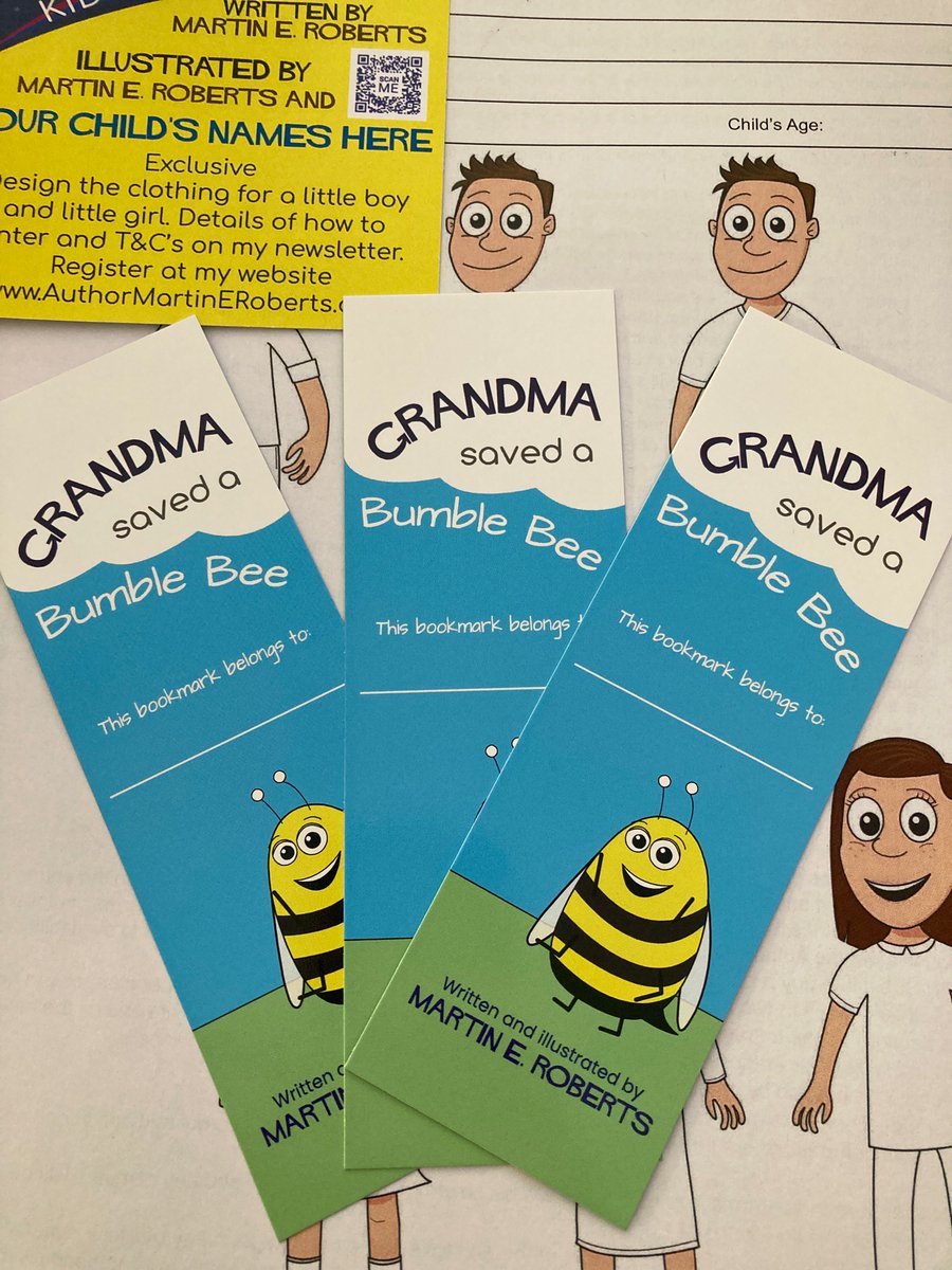 Following today’s inspiring assembly, all the children will be coming home with a bookmark and an information sheet about how to enter a competition introduced by @AuthorMERoberts. Our children will be a co-illustrated in his next book, but who will it be? <a href="/HappyHead74/">⚓️ Dr Vic Carr ⚓️</a>