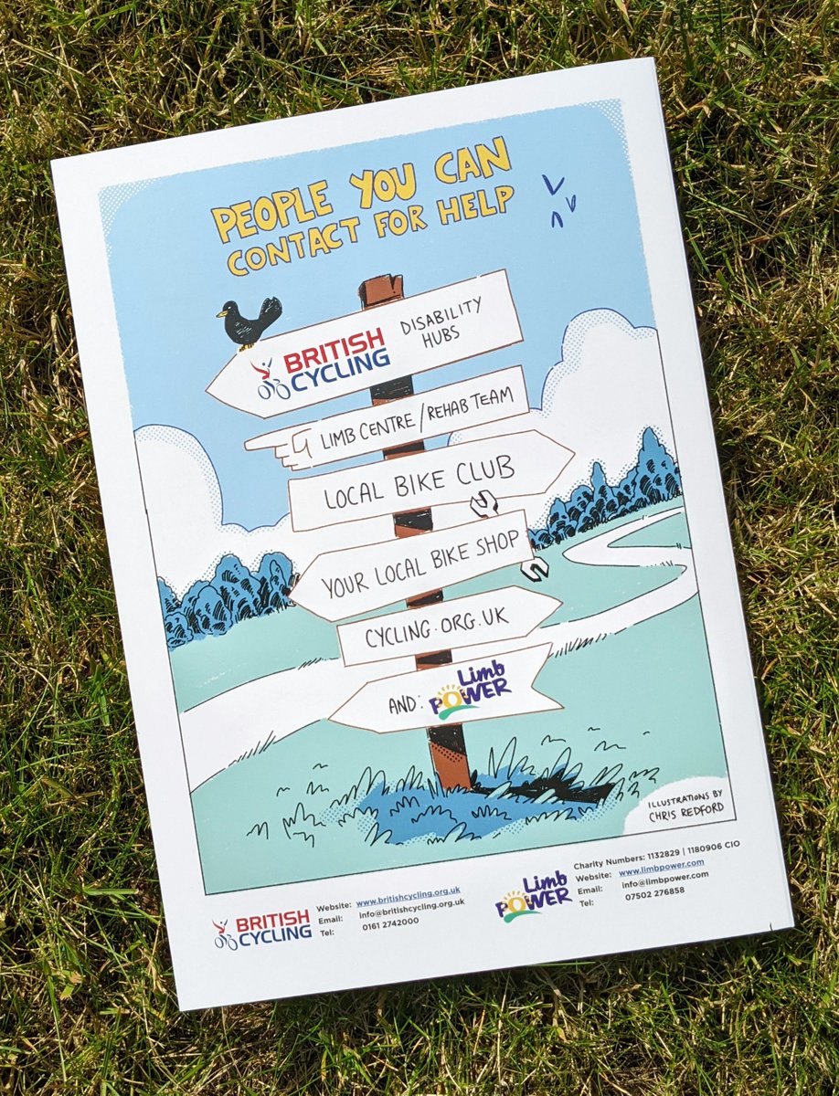 The <a href="/LimbPower/">LimbPower</a> Junior games also saw the launch of our work on 'Cycling Top Tips', showing that with a few changes cycling can be made accessible to anyone who wants to try it.
-
Downloadable here: limbpower.com/resources/chil…