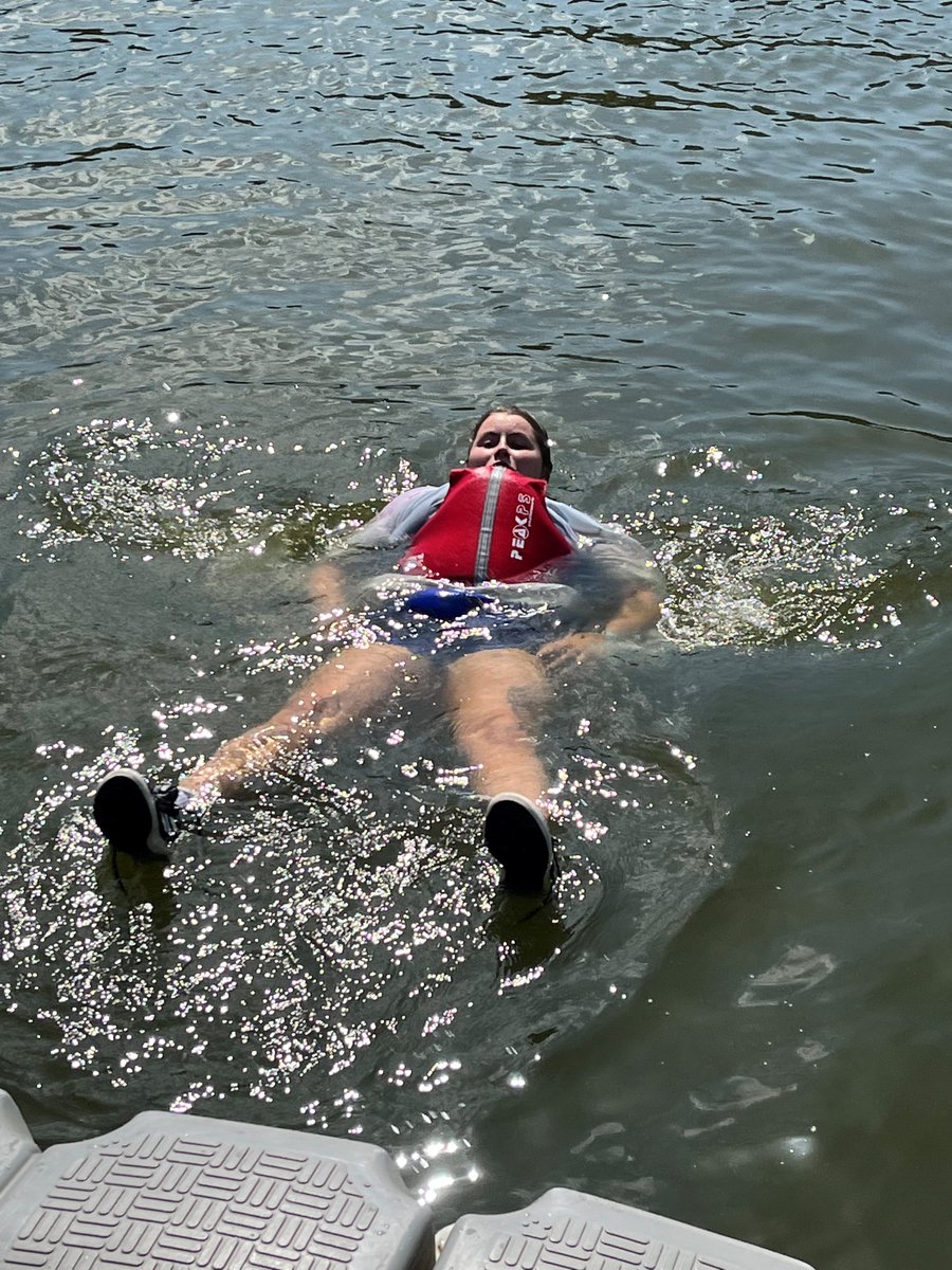 Make like our instructor Kerrie and beat the heat with us! 💦
We have space left on plenty activities this week: try out open water swimming, or let the wee ones go wild at our kids summer camps! 

Come make the most of the summer sun and book in at 📲pinkston.co.uk