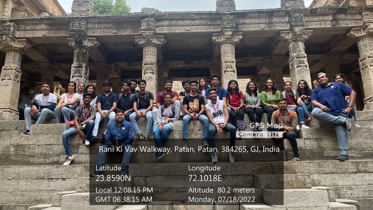 mayur_bap's tweet photo. MISSION JAL DHAROHAR SANRAKASHAM
Location: Sahasralinga 
College name: Institute of Architecture, Ganpat University,Mehsana, Gujarat.                #AICTE               
#AICTE_INDIA 
#Missionaamritsarovar     
#AmritSarovar #jaldarodarsanrakshanintership 
#MoHUA 
#GOI https://t.co/H1b5X5l8oS