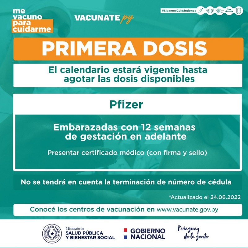 msaludpy's tweet photo. ¡Buen día🙋🏽‍♀️!

Fortalece tus defensas | Vacunate contra #Influenza y #COVID19, según calendario vigente 

📍 Conocé los centros vacunatorios ingresando a https://t.co/NLqTkYWSAG