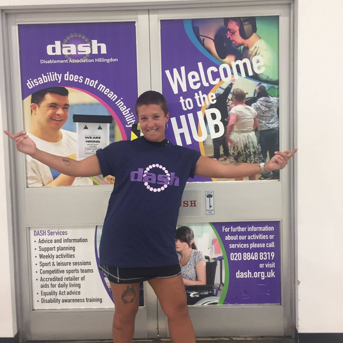 dash_charity's tweet photo. We are happy to introduce Hannah @raggahannah_cre8iv our new activity leader who will be working at #TheDASHHub on Fridays! Hannah brings loads of experience in theatre and we can't wait to see these sessions in action #DisabilityDoesNotMeanInability https://t.co/8I1Lw22L8t