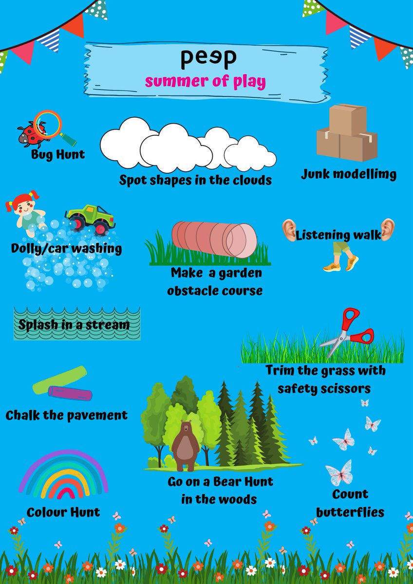 A summer of play is on the way! Our advice? Keep it simple!  #playmatters #summerofplay