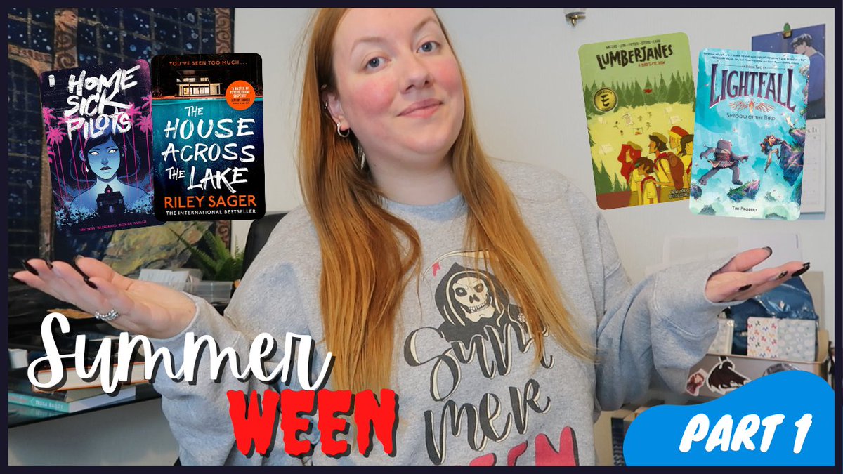 Stephloves4's tweet photo. 👻SUMMERWEEN READING VLOG | Part 1 ft. Pokethon👻
#Summerween #Pokethon @jadeyraereads
https://t.co/BubaRedotE https://t.co/GZnJLC4wXz