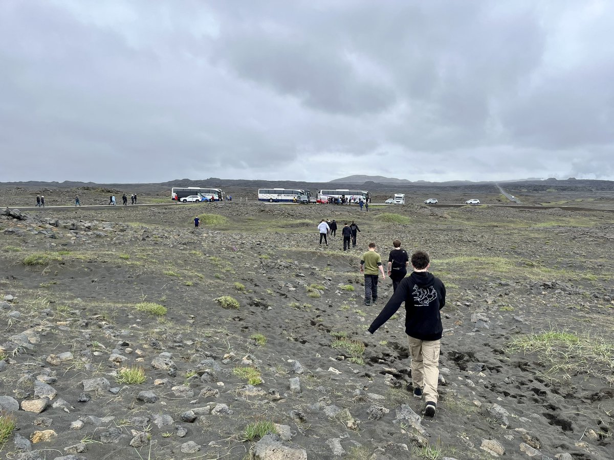 Great start to our exploration of Reykjanes Peninsula before our volcano hike this afternoon 🌋