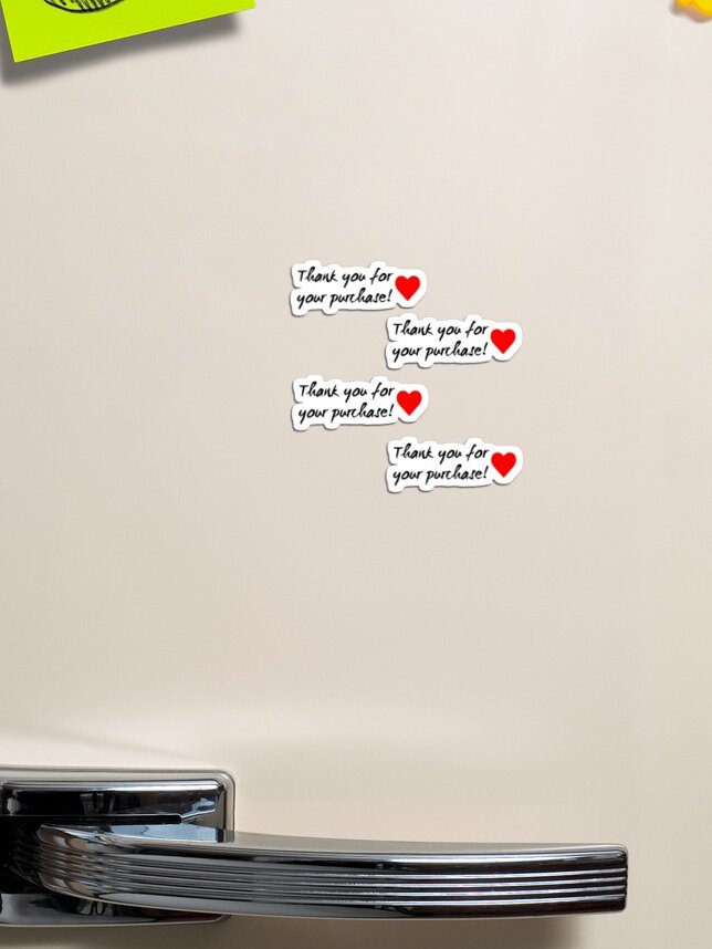 NeuDsigns's tweet image. Sweet &amp;amp; simple "Thank You" sticker for your dear customers!

Click on the link in each photo for a closer look.

#sticker #stickerlabel #packagingsticker #customsticker #thankyounote #thankyousticker #thankyou #PrintOnDemand #redbubble #redbubbleshop