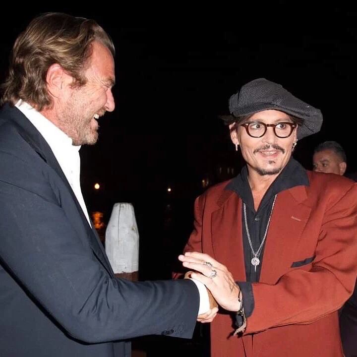 Via sina_hotels_magazine “Welcome back #JohnnyDepp to #sinahotels !After the honour of welcoming you at the sinacenturionpalace in Venice, we were thrilled to have you and Jeff Beck in Perugia at the Sina Brufani hotel. Incredible gig last night at #umbriajazz.”