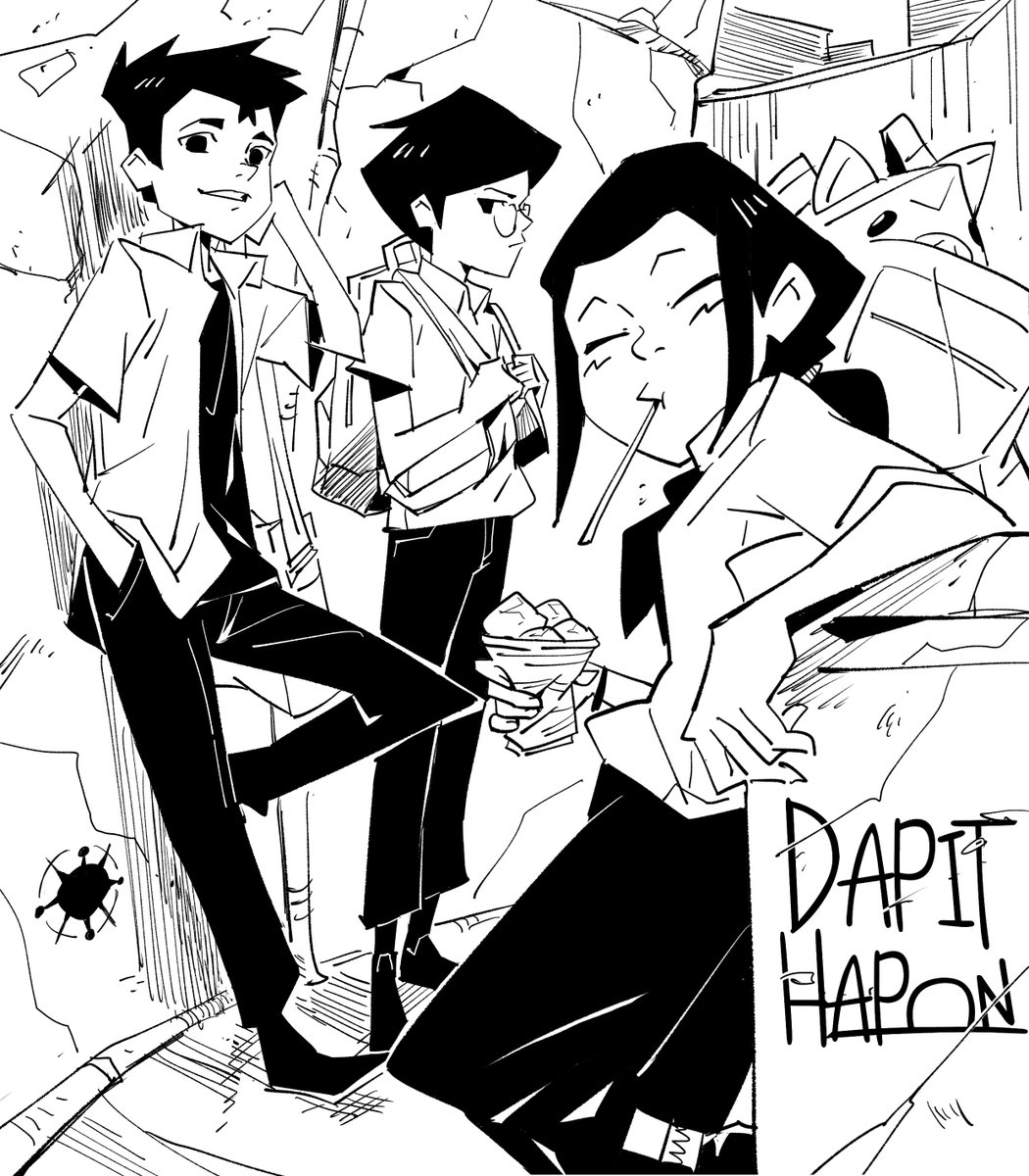 wh6prod's tweet photo. Naiinip na ba kayo? Kami rin e. (Tingin ng masama sa artist namin sa sulok).  Ano sa tingin niyo ang manyayare sa susunod na kabanata?

#WH6 #dapithapon #indiekomiks #supportlocal https://t.co/e3a1icCr8T