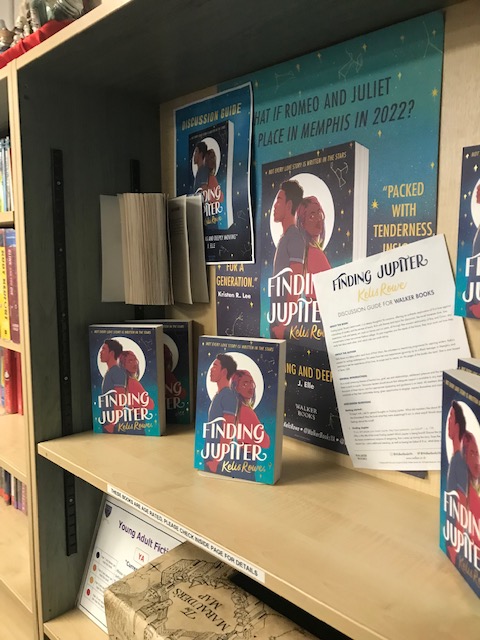 We are currently reading Finding Jupiter by Kelis Rowe - A modern romantic novel!  <a href="/WalkerBooksYA/">Walker YA</a> <a href="/ReadingAgency/">The Reading Agency</a>
<a href="/TheeKelisRowe/">KelisRowe</a> #FindingJupiter