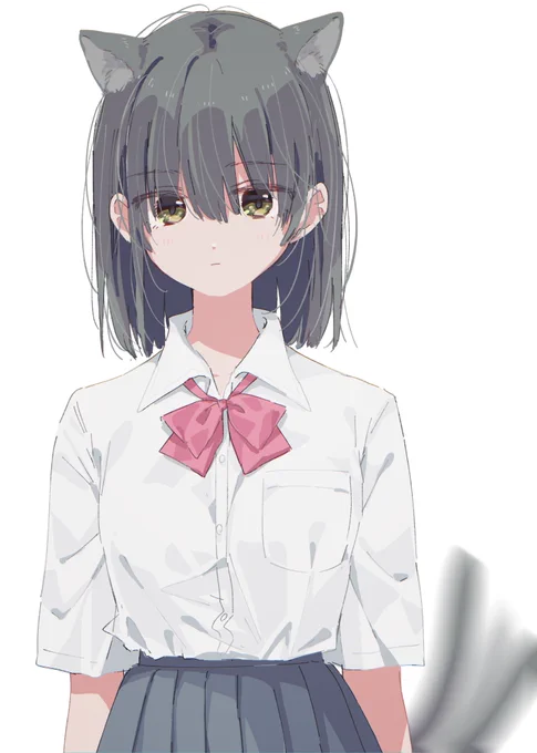 落ち着いているように見えて犬みたいな喜び方をする女の子 