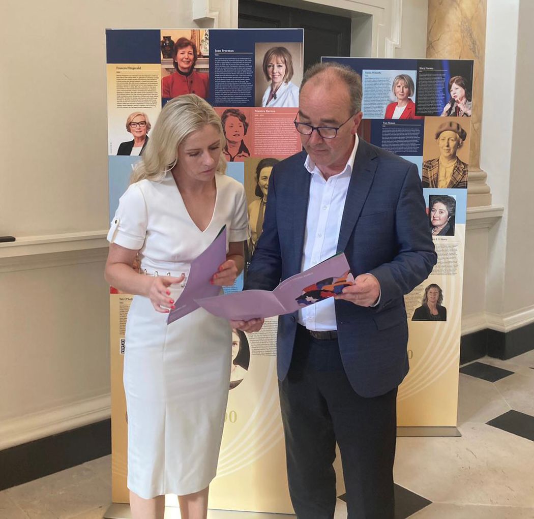 DublinSWFF's tweet photo. @JohnLahart TD At the launch of Fianna fails ground breaking Womens Health document last week https://t.co/sbe5snEVni
