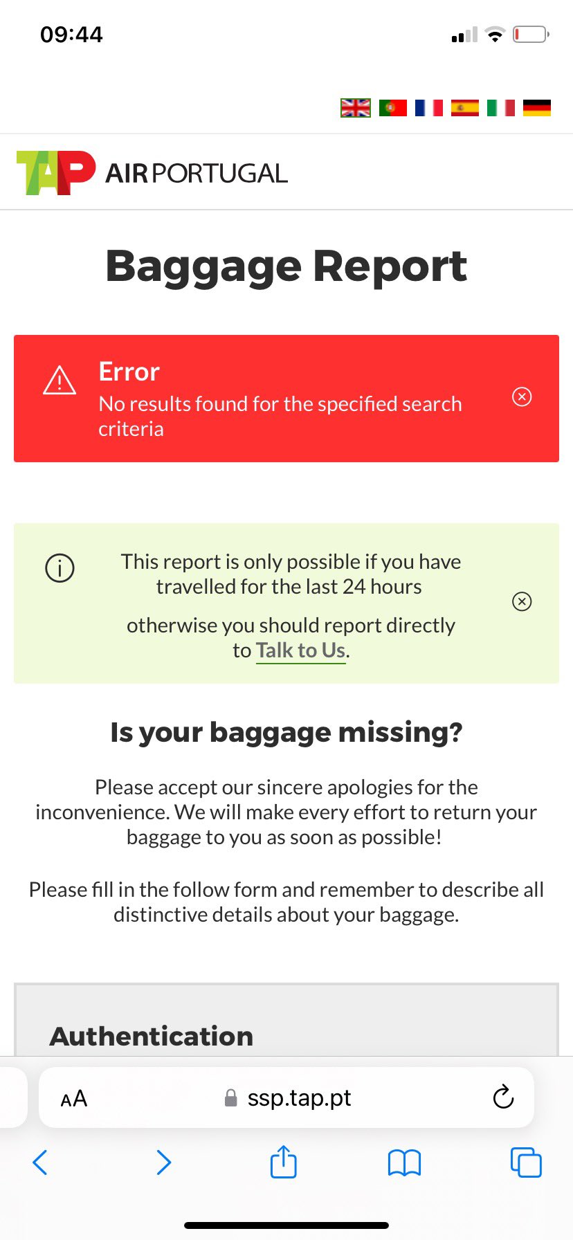 Customers Wronged by TAP Air Portugal WrongedByTAP X