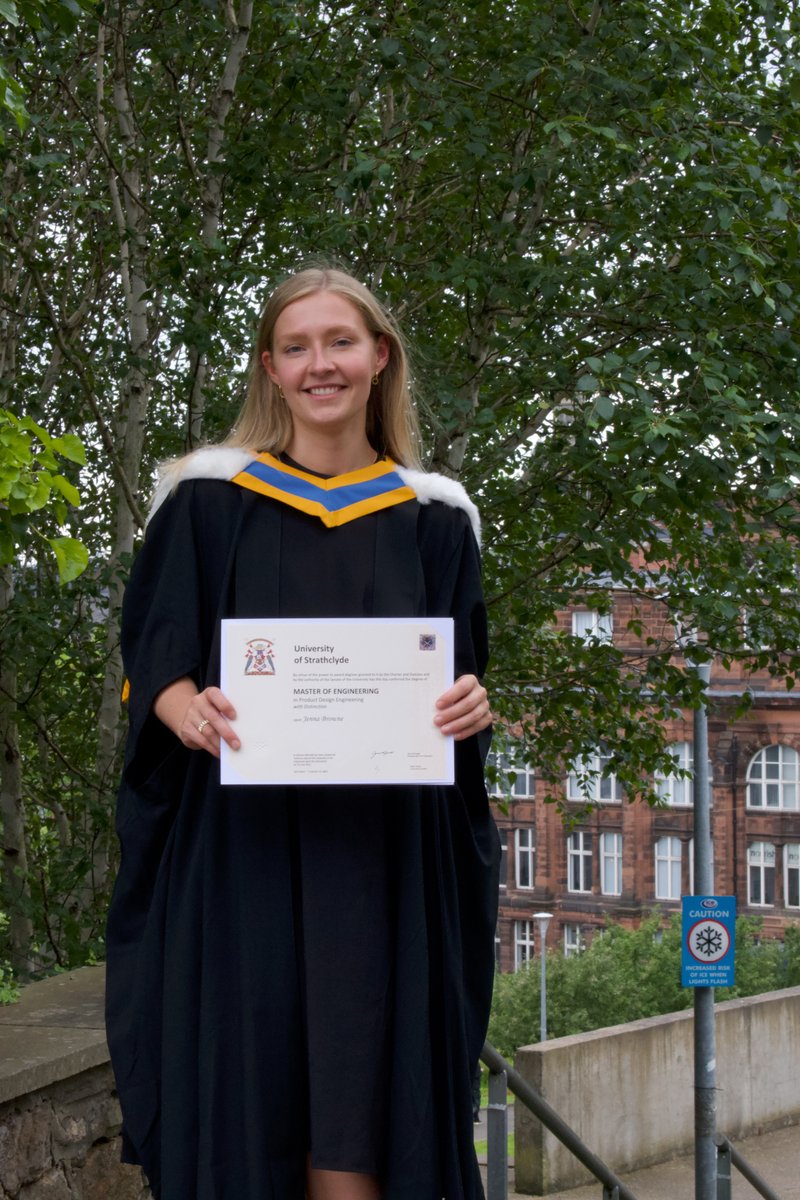LogosLogistics's tweet photo. Congratulations to our Design Lead, Jenna Browne, for graduating with a first-class Master's Degree in Product Design Engineering from the University of Strathclyde.

Well done Jenna!

#Graduation #ProductDesign #LogosLogisitcs #YPGuarantee https://t.co/IkUGXnc9Ks