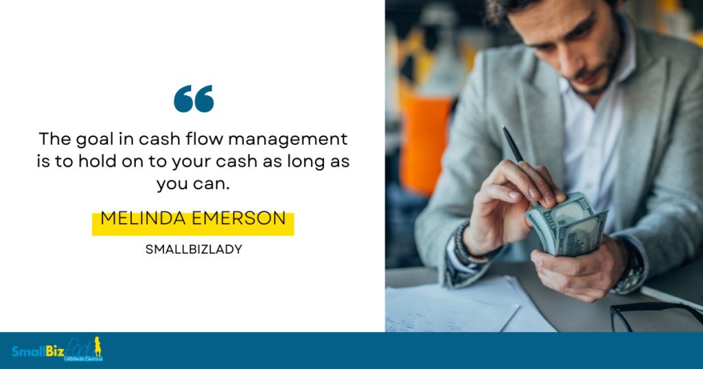 Poor #cashflow management can put you out of #business! The best advice I can share is to borrow money in advance and line up your lines of #credit before you need it: bit.ly/3R0oR5w #smallbizlady #cashflowtips #smallbusinessowner