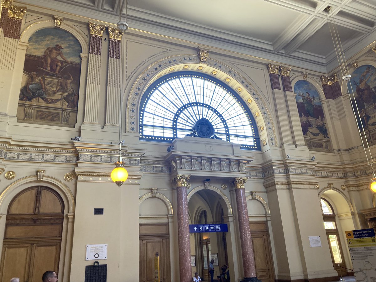 Just arrived from Timisoara into  Budapest Keleti station #interrailing
