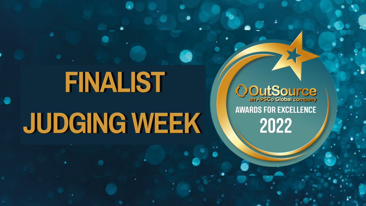 APSCo_Outsource's tweet photo. It's time to face the judges!
Good luck to all APSCo OutSource finalists 🤞
We would like to thank our panel and judges - we appreciate your support 🙏
#OutSourceAwards #OutSourcing #APSCoOutSource https://t.co/YRxuqobGHd