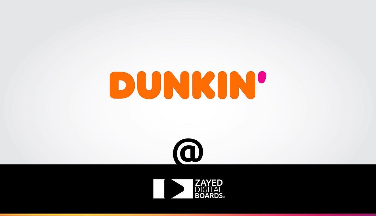 outsiteooh's tweet photo. The latest #campaign of @dunkindonuts' featured by #MostafaGharieb, #HatemSalah, and #RahmaAhmedFarag on our new screens #ZayedDigitalBoards, the first synchronized screenplay in #Egypt. Still, there is much more #brands to join the best #DOOH storytelling on #Cairo's roads. https://t.co/Cuq0wMXzqu