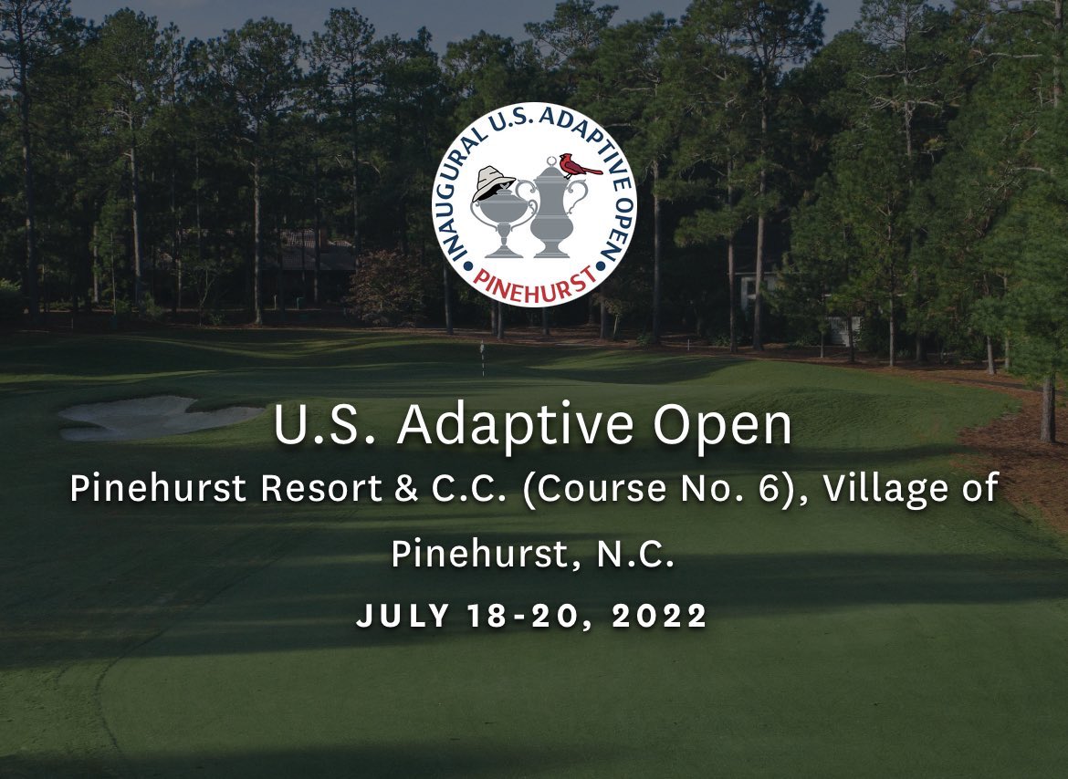 GolfDogtor's tweet photo. Good luck to everyone playing in the first inaugural U.S. Adaptive Open today! #golf https://t.co/XNBT4TSPEe