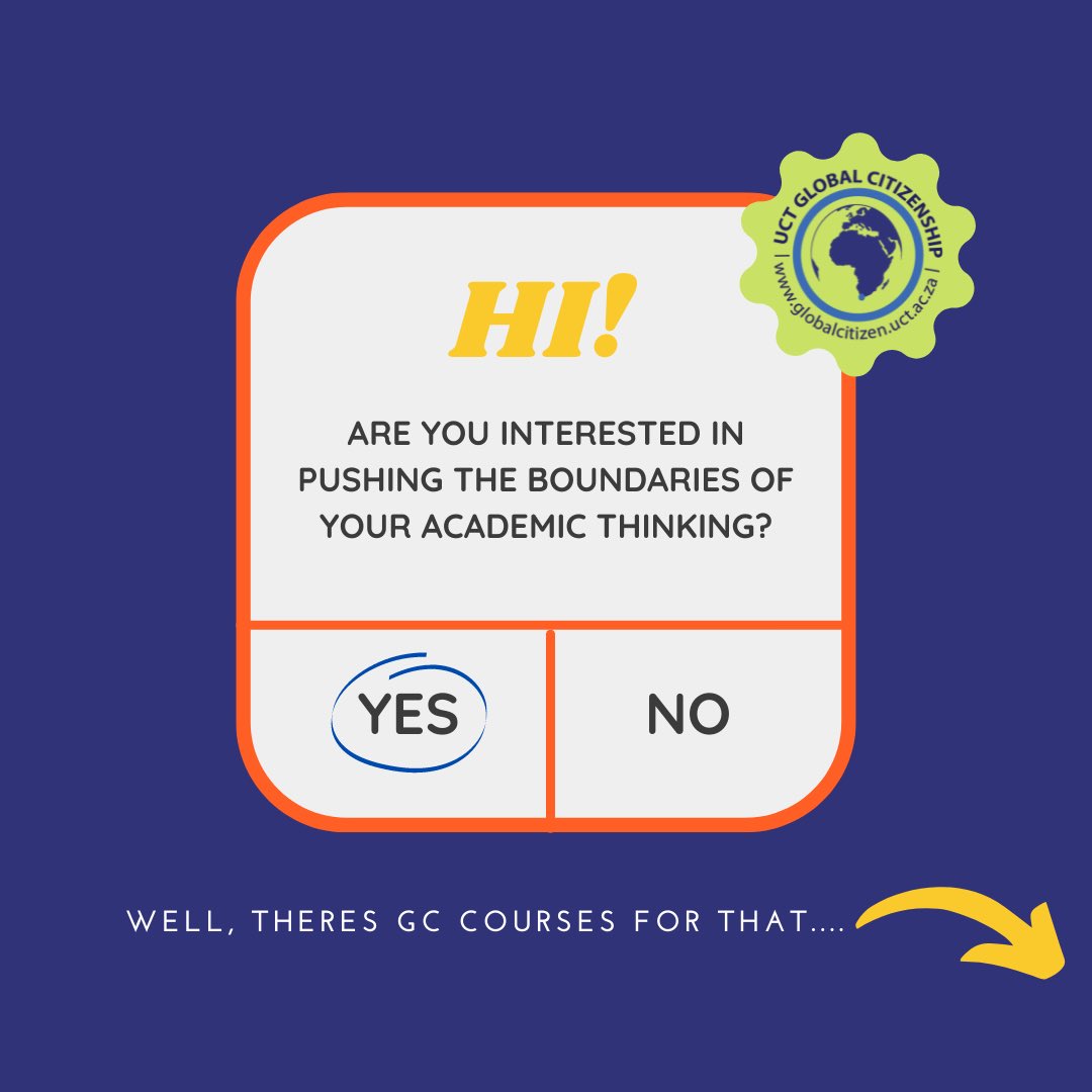 UCT_GC's tweet photo. We are ramping up to the start of the second semester and are excited to present our second semester course offerings! 

Link to register and share can be accessed👇🏽

https://t.co/lShuDP6fSY https://t.co/HVkV8CDrOX
