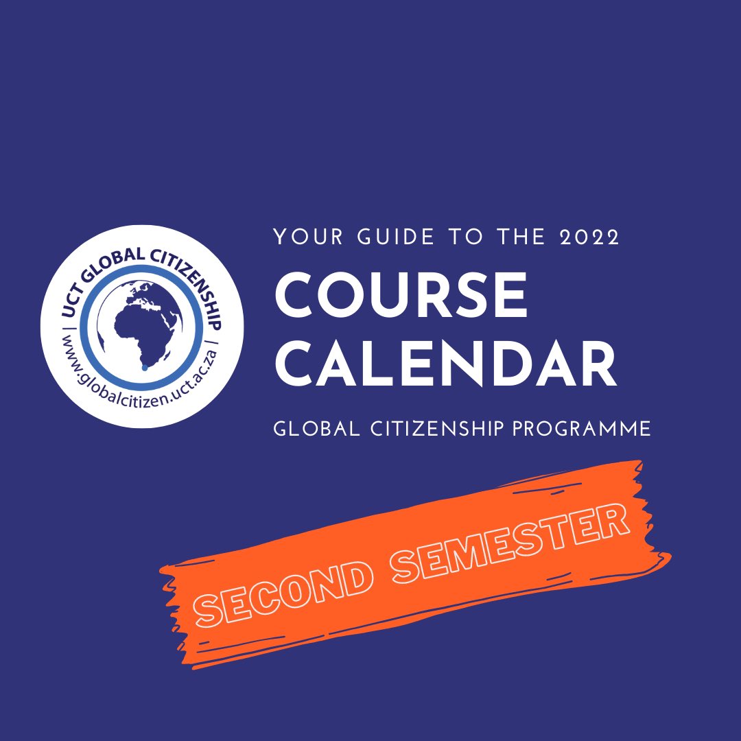 UCT_GC's tweet photo. We are ramping up to the start of the second semester and are excited to present our second semester course offerings! 

Link to register and share can be accessed👇🏽

https://t.co/lShuDP6fSY https://t.co/HVkV8CDrOX