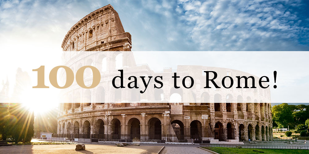 ICMIF_Web's tweet photo. 100 days until the ICMIF Centenary Conference (25-28 October 2022) in Rome! 

Our theme is #LeadingWithPurpose and core topics are #BusinessTransformation; #sustainability; &amp; #PurposeLed strategies. Register now! #ICMIFConf2022 
https://t.co/BMupqn2ngS https://t.co/lz022pguEM