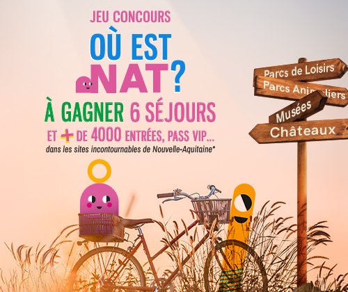 #Communication | Le #crtNA et les grands sites de visite viennent de lancer une nouvelle campagne qui vise à valoriser la diversité des sites de visite de #NouvelleAquitaine.

➡️ Une campagne lancée fin juin, en 3 phases

👇 Plus de détails 
lnkd.in/exkbdhYE