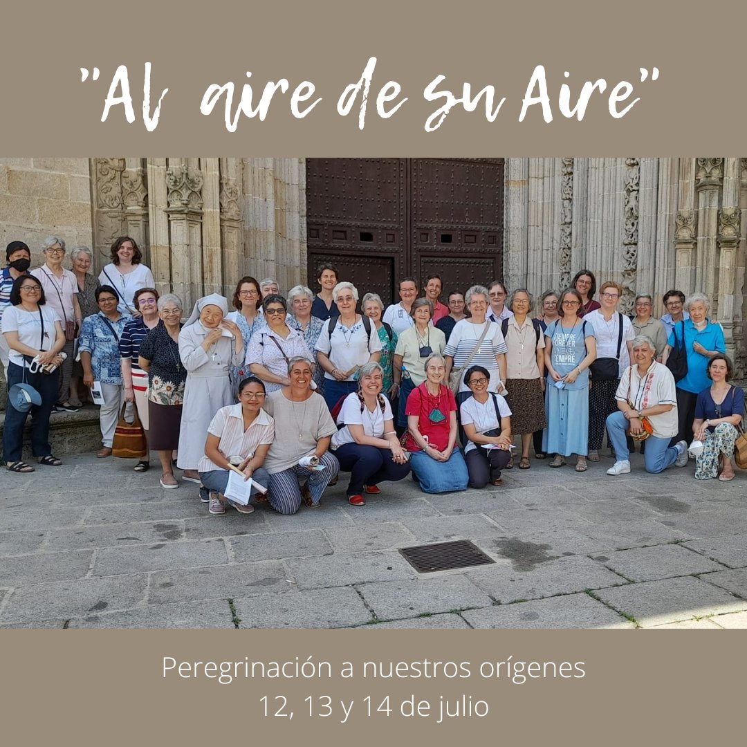 Iniciamos el #XXICapítuloGeneralADC peregrinando a nuestros orígenes: "Al aire de su Aire"
xxicapitulogeneral.adcspinola.org/index.php/es-c…