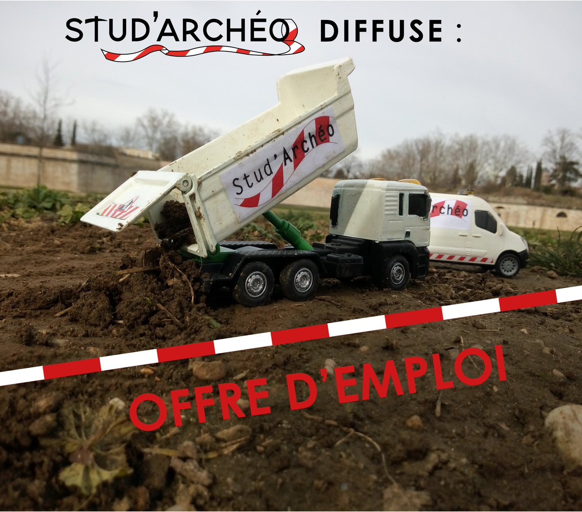 📝 - OFFRE D'EMPLOI - ⛏

Stud'Archéo diffuse 📣 

Le service d'archéologie préventive du Loiret recrute 2 techniciens/techniciennes de fouilles du 05/09/2022 au 28/02/2023 !

⚠ Pour avoir plus d'infos et/ou postuler à cette offre 
➡️ recrutement.loiret.fr/offre-de-emplo…