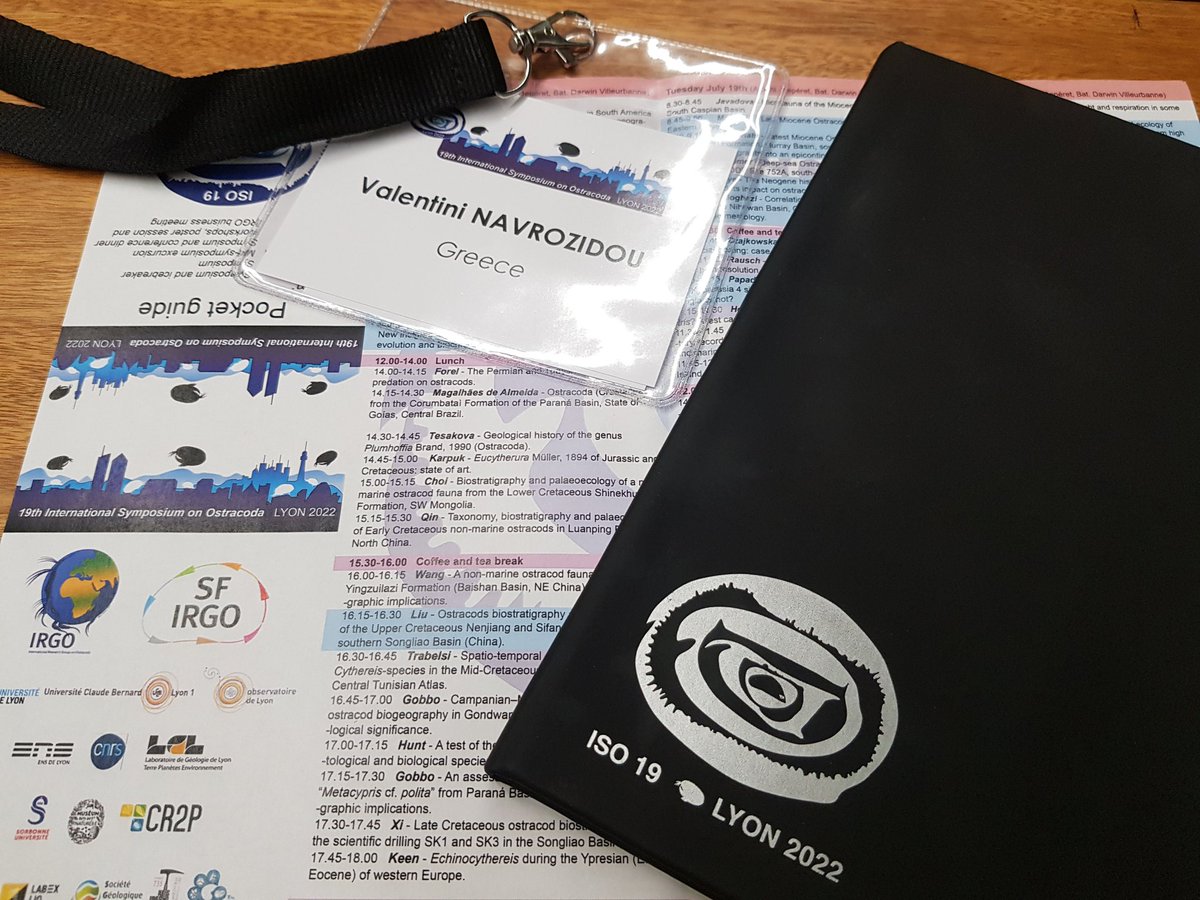 v_navrozidou's tweet photo. Happy to be here in #lyon #Iso19 #Lyon2022. Society of friends of #irgo thank you! #ostracods #limnology #lakes #micropalaeontology #geology #biology #ecology https://t.co/LYYIQJRwIF