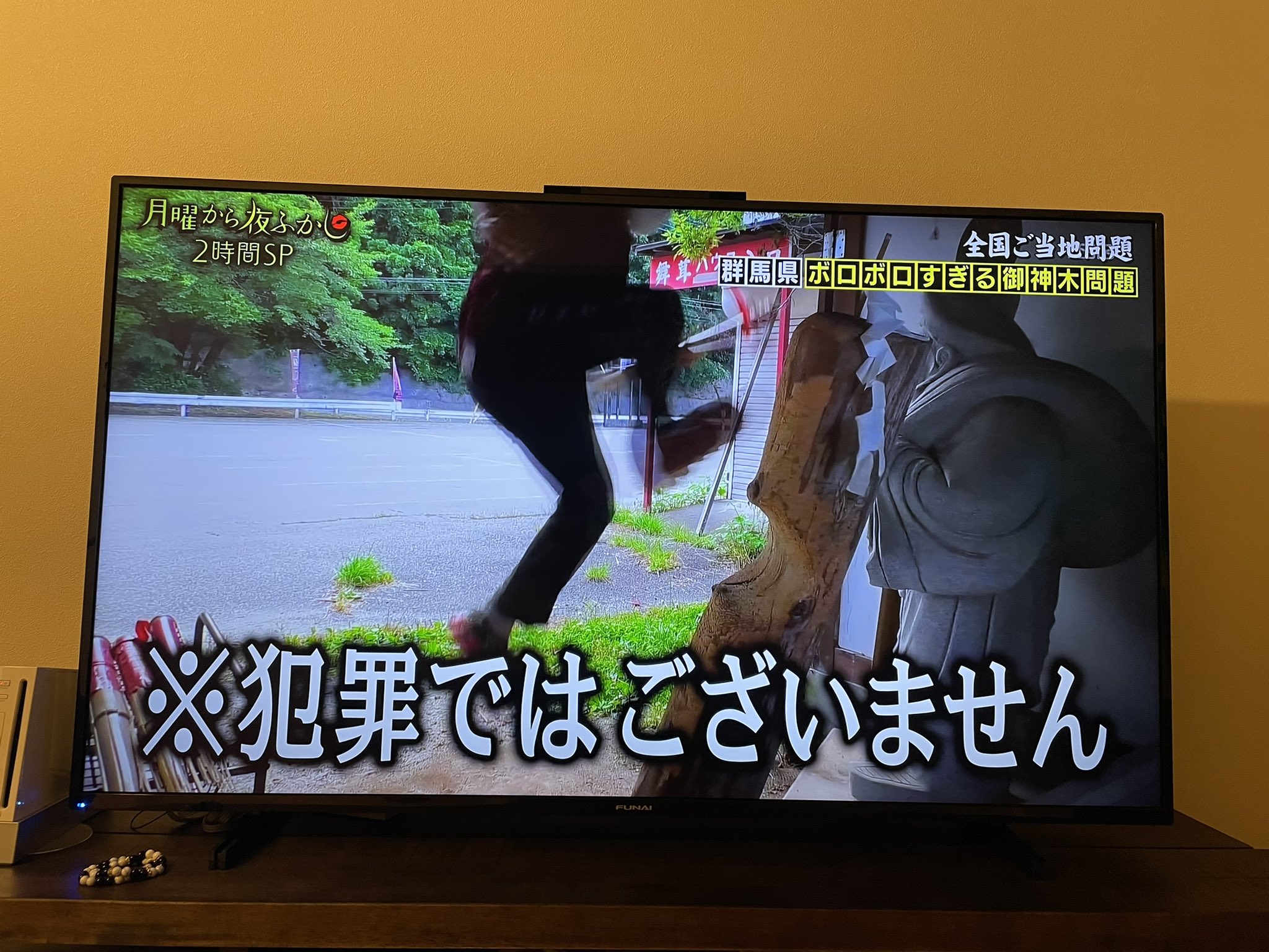月曜から夜ふかし 神木をボコボコに殴る蹴る神社はどこ ストレス発散できる と話題に テリアブログ