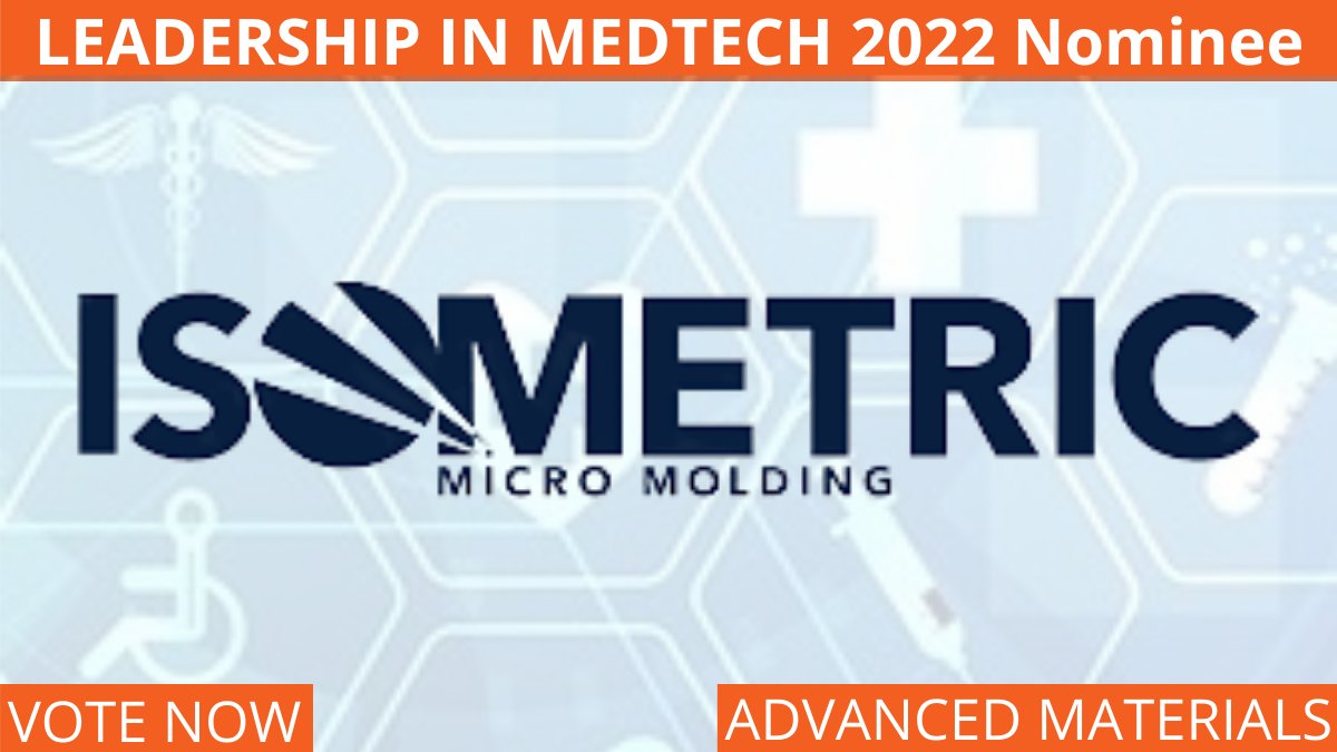 MedTechDaily's tweet image. Isometric Micro Molding, Inc. is running in the #AdvancedMaterials category of this year&apos;s MDO Leadership in #MedTech.

You can vote for the company, HERE: medicaldesignandoutsourcing.com/leadership-in-…

#MicroSolutions #Microparts #MicroTooling #MicroMolding #MicroPrinting