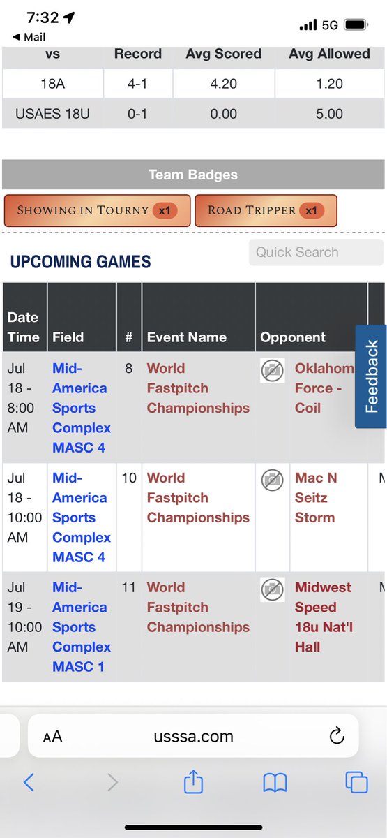 WFCs start today.  Let’s get it done ladies 🥎 💪