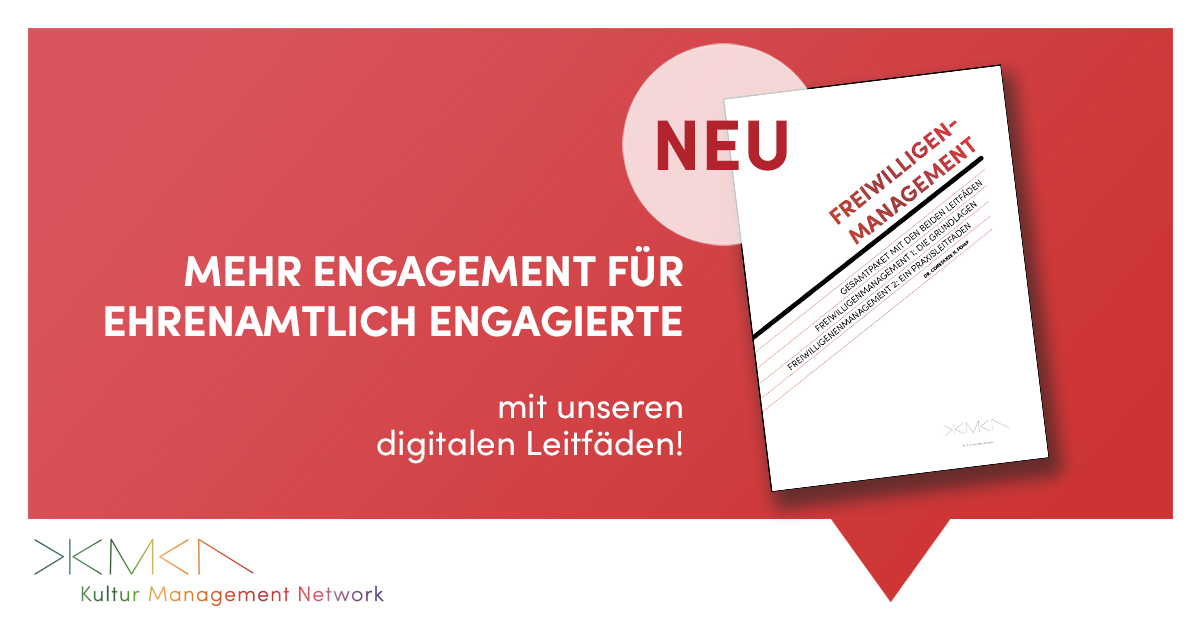 kmnweimar's tweet photo. Wollen Kulturinstitutionen jeglicher Art mit Ehrenamtlichen (langfristig) zusammenarbeiten, braucht es ein durchdachtes #Freiwilligenmanagement. Wie ihr dafür entsprechende Voraussetzungen schafft, vermitteln euch unsere beiden neuen Leitfäden: https://t.co/DlsGWEr4hy https://t.co/EgOx9r1jA3