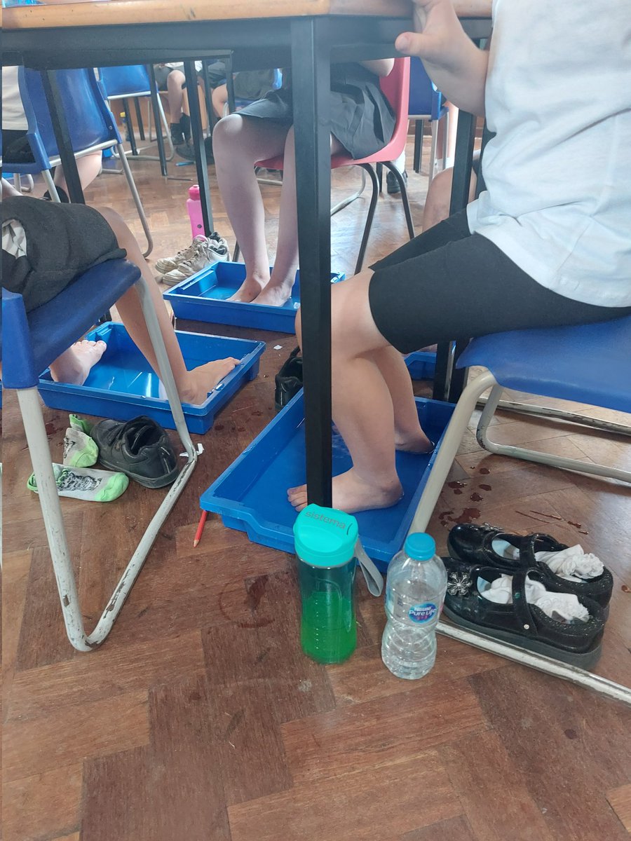 RowanTA_THPA's tweet photo. It is 31 degrees so we needed to cool down after lunch. @TheHuntspills https://t.co/WQGyJdY6rY