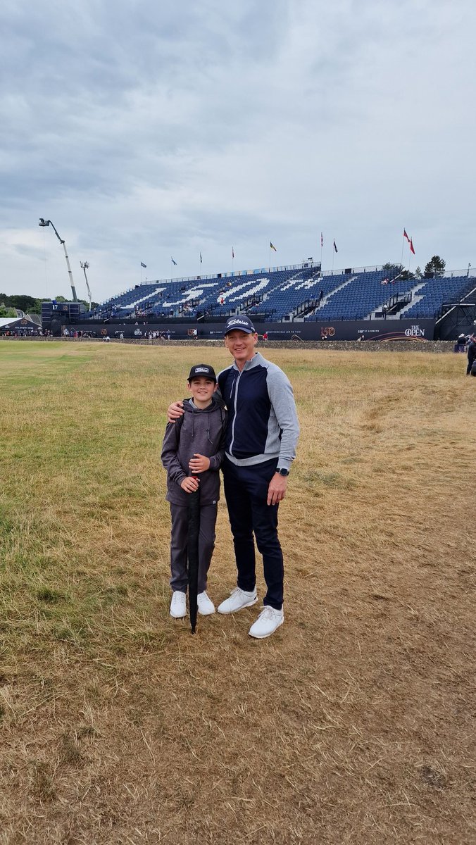 Father_Son_Golf (@father_son_golf) on Twitter photo What an unbelievable trip to π΄σ §σ ’σ ³σ £σ ΄σ Ώ
The 150th Open was everything we could have wished for! Huge thanks to <a href="/FootJoyEurope/">FootJoy Europe</a> for making it a longer trip than we planned! The #fjcampout experience was brilliant! Waking up a wedge away from the 17th.. Just doesn't get better! #dadgoals What an unbelievable trip to π΄σ §σ ’σ ³σ £σ ΄σ Ώ
The 150th Open was everything we could have wished for! Huge thanks to <a href="/FootJoyEurope/">FootJoy Europe</a> for making it a longer trip than we planned! The #fjcampout experience was brilliant! Waking up a wedge away from the 17th.. Just doesn't get better! #dadgoals