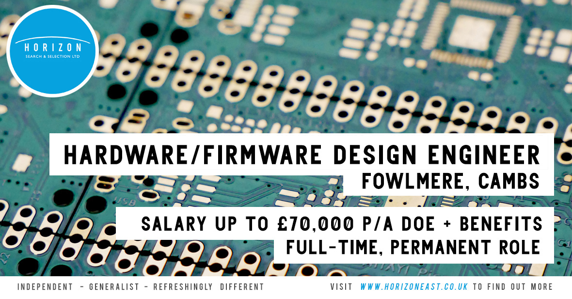 We are seeking an experienced Hardware/ Firmware Design Engineer for our client. A great opportunity to join a thriving business with exciting times ahead and become an important part of the team.  - ffi.sh/ZHGqt

#hardwaredesign #firmwareengineer #sensors