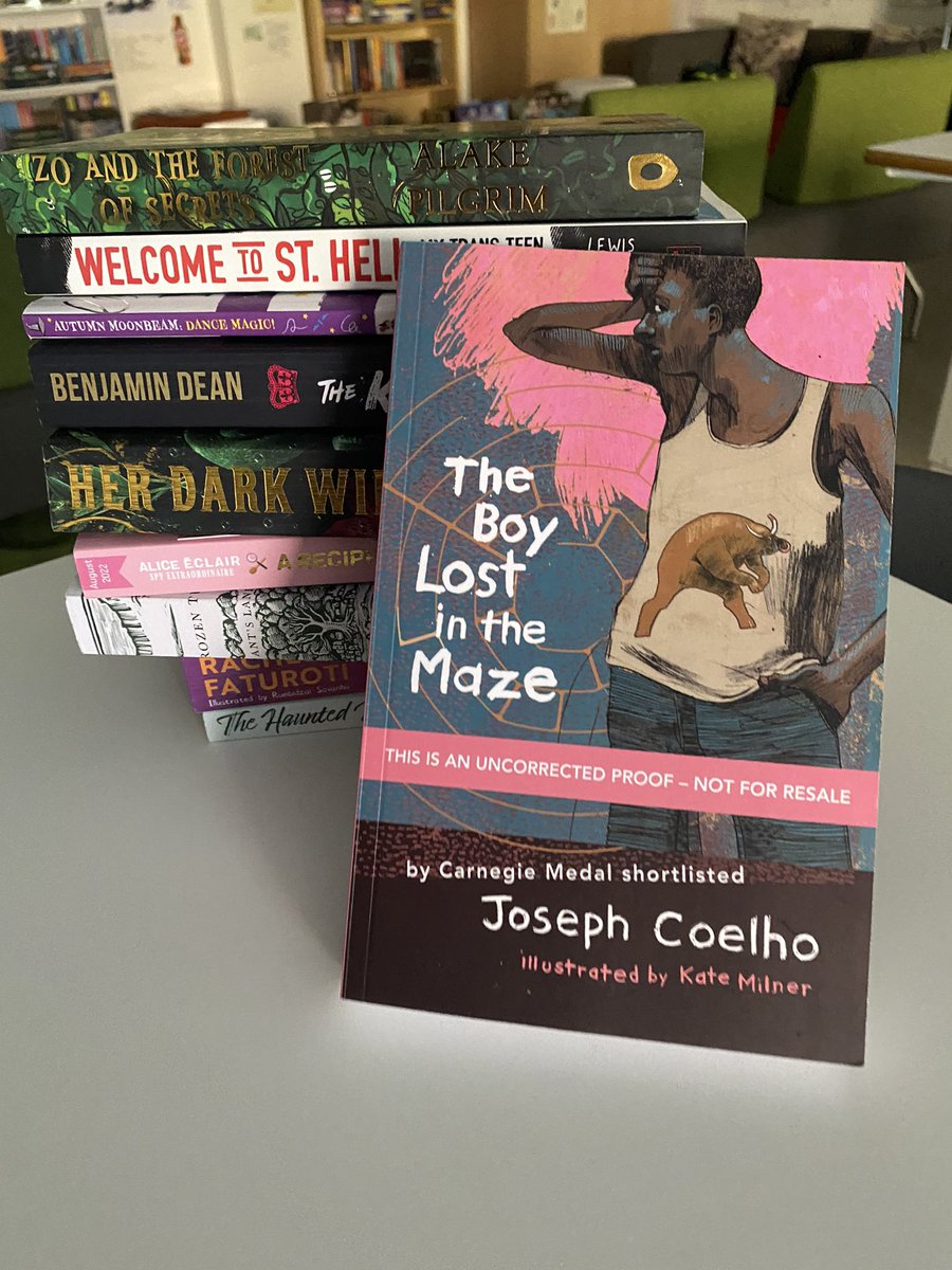 @JosephACoelho It’s an absolute pleasure and I adored your brilliantly written verse novel. So excited to recommend and share this with my classes. Keep safe and well (and cool) and have a great day #TheBoyLostInTheMaze 😊📚🎉