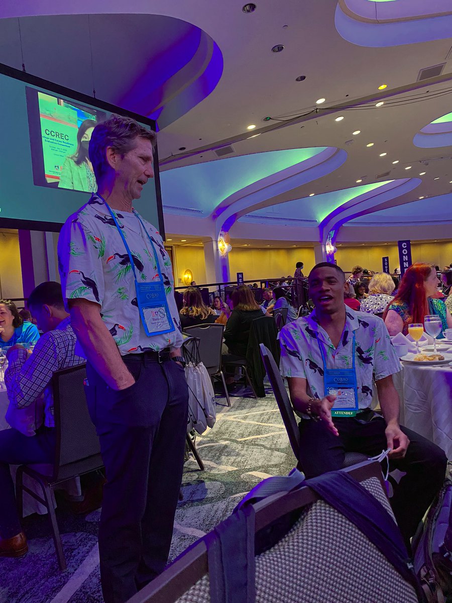 GEARUP_UTC's tweet photo. This year for #GUcon we pranked our director @HunterHuckabay by showing up to Roll Call matching him. #GEARUPworks https://t.co/l5RTCXYdNn