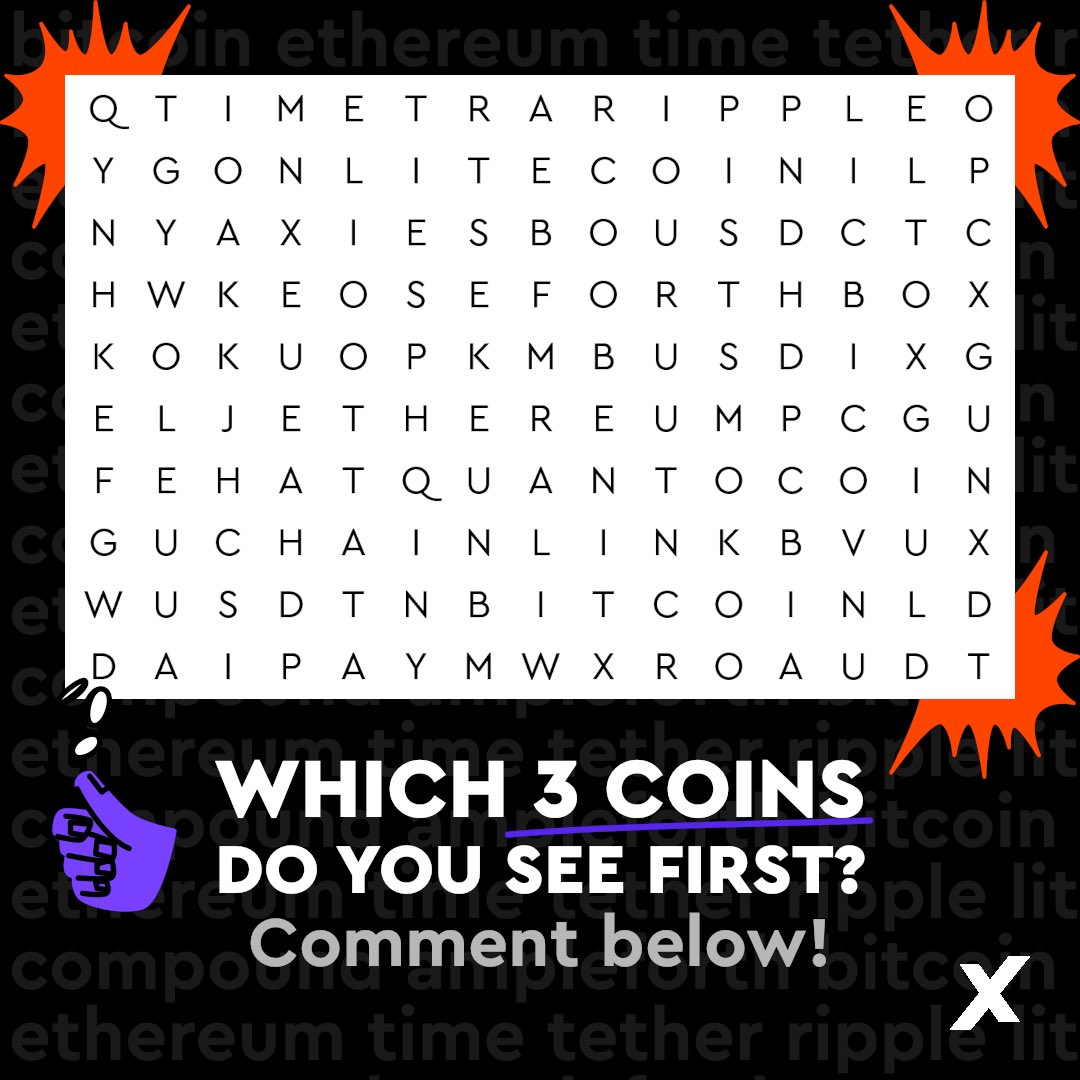 ExchangeTimeX's tweet photo. An ancient legend says that the first 3 projects you see will go #ToTheMoon 🌝
Which ones can you spot? 👀
#crypto #cryptocurrencies #axie #audt #BTC
@samuraiverse @CryptoGamingUtd @Quantopay @quantocoin @AxieInfinity @forthbox https://t.co/k1qClevamO
