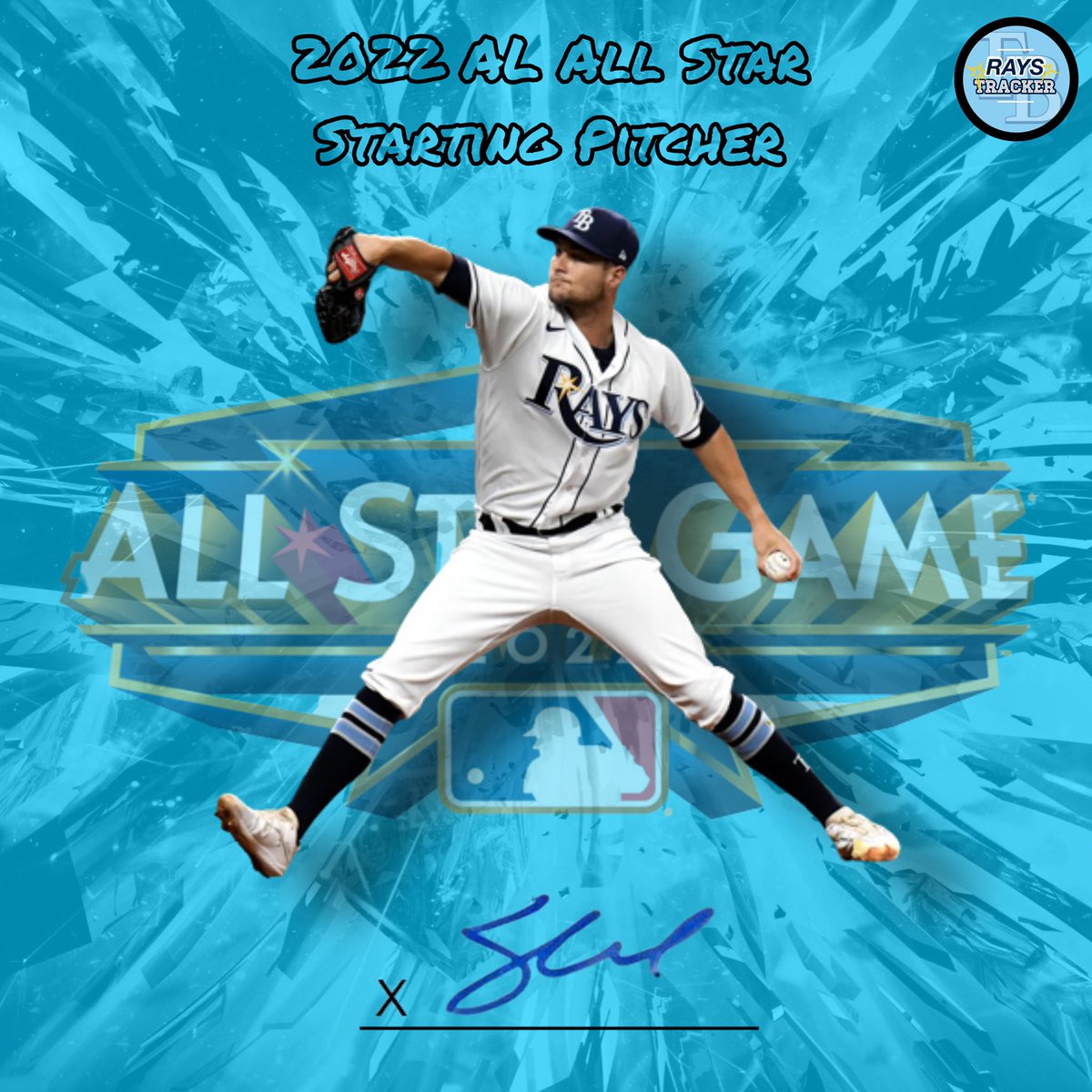 raystracker's tweet photo. Shane McClanahan has been named the 2022 AL All-Star Starter!! Congrats Shane💯 #mlballstargame https://t.co/3KRGnYgPdn
