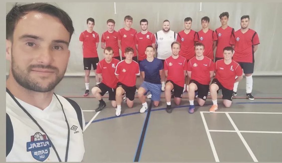BeaconofLight's tweet photo. 👋 Day 1 of the @FutsalCampUK with some of our @FoLFutsal players. 

Great opportunity for our players to experience international coaching and share cultures here in the Beacon  

#Futsal #opportunities #FutsalCampuk https://t.co/SUn9WqVreS