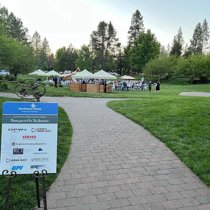 NorthwestPump's tweet photo. A big thank you to everyone who attended our Oregon Customer Appreciation Dinner last night! Always nice to see our customers and vendors in person. #oregon #customerappreciation #sunriveroregon #petroleum #oregoncustomers #ThankYou https://t.co/NciPaB51lL