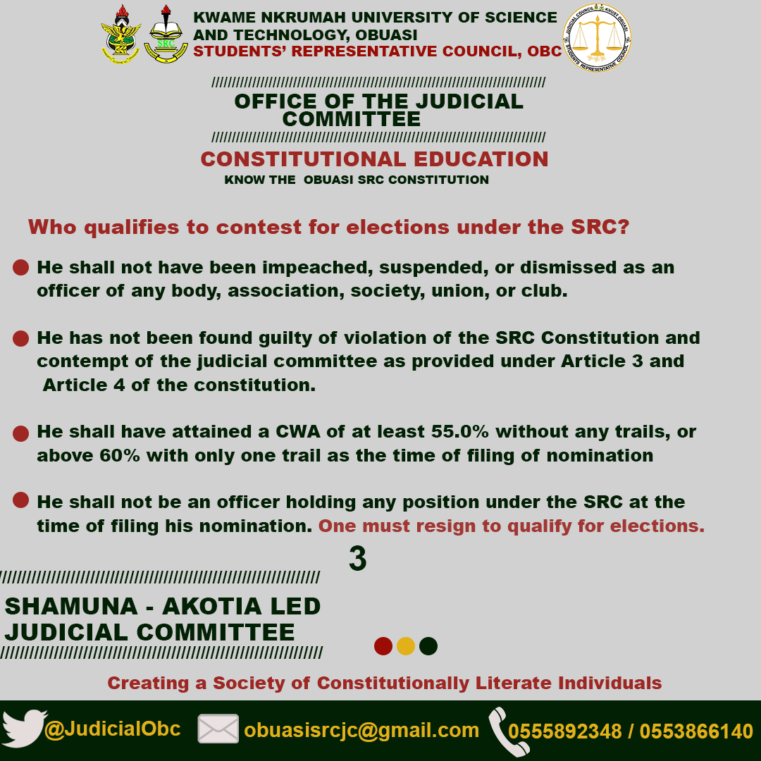 JudicialObc's tweet photo. Who qualifies to contest for elections? 3/3?
Rules on resignation 1 and 2. https://t.co/FEWUdEiqpg