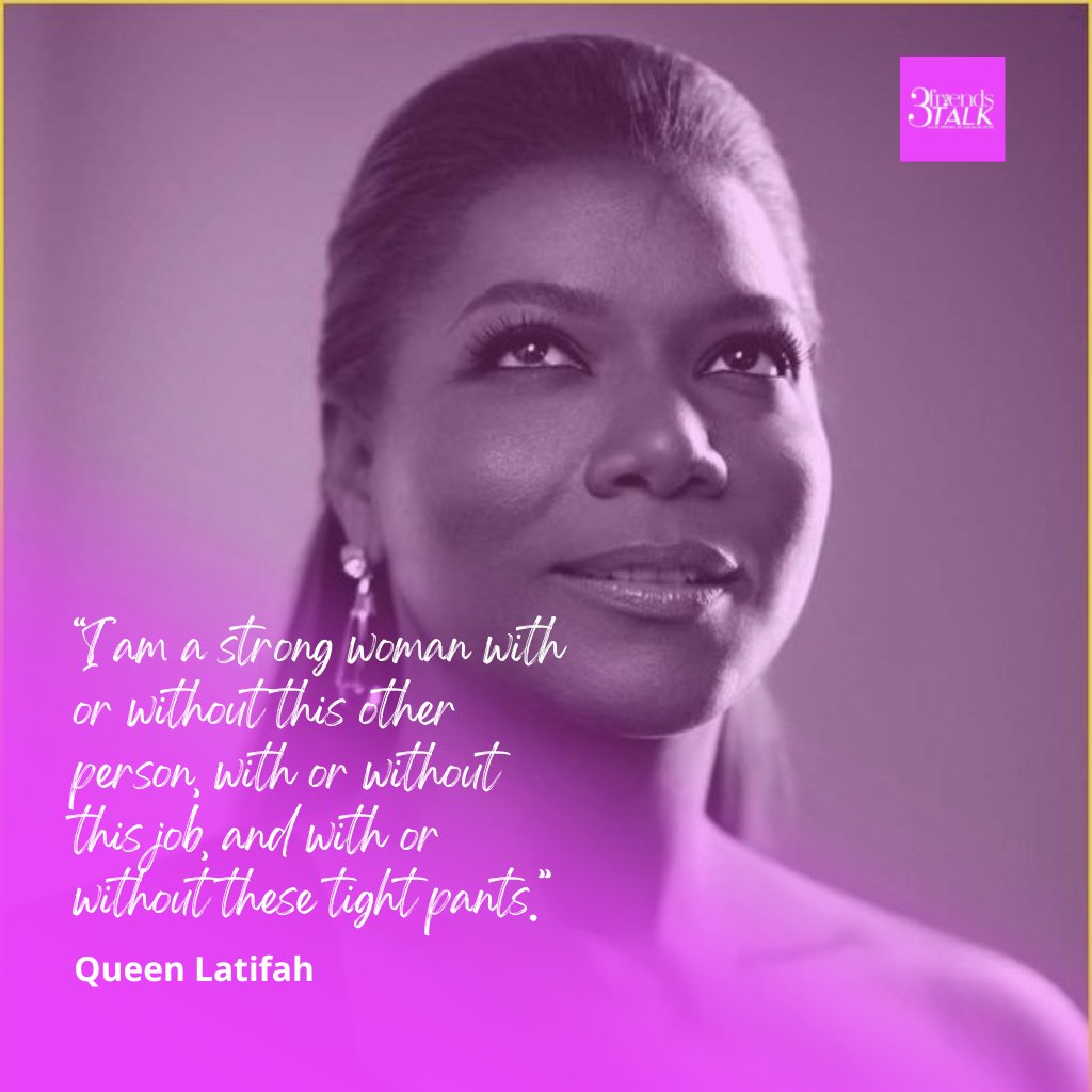 “I am a strong woman with or without this other person, with or without this job, and with or without these tight pants.” - Queen Latifah

Image Source <a href="/justjared/">JustJared.com</a>

#strongwoman #strongissexy
#empoweringwomen #BoldandBeautiful #motivationmonday