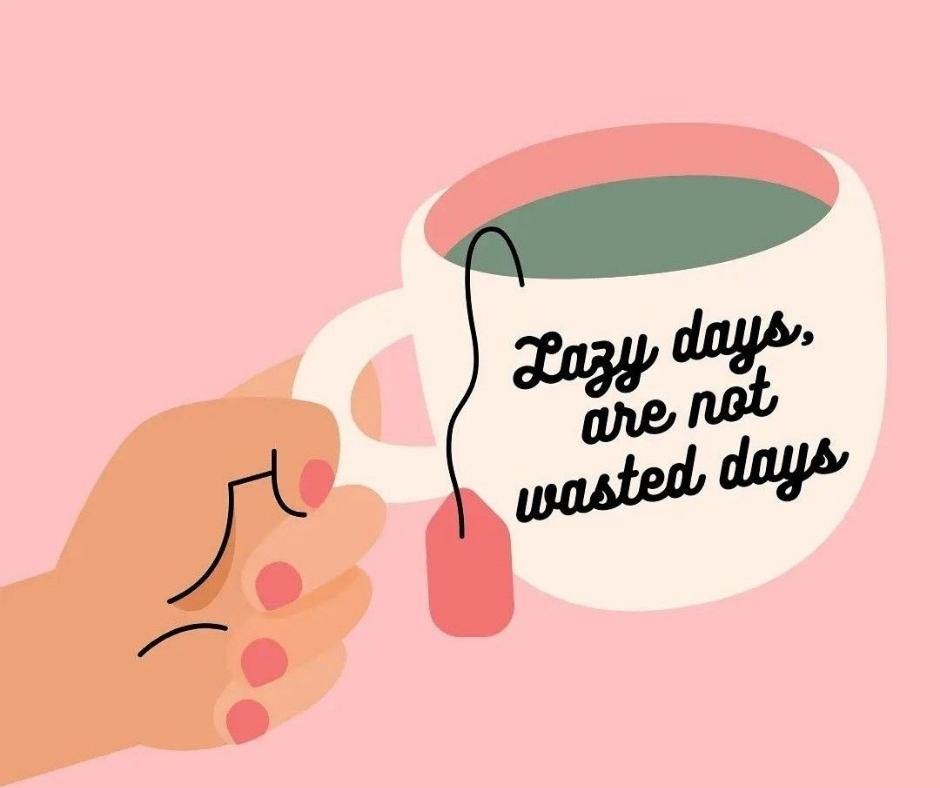 ✨Weekend Reminder✨ 
lazy days, are not wasted days 😁 Happy Weekend!
.
.
.
.
#dearestyou #notetoself #notes #dailyreminder
#quotes #note2self #reminderoftheday #reminder #lifeinspiration #selfcare #Mentalhealth