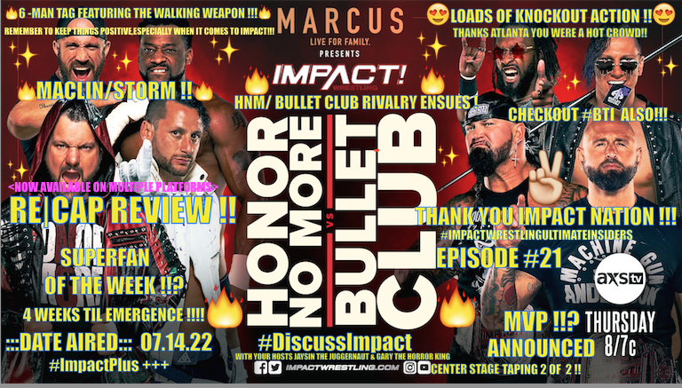 horror1313's tweet photo. Discuss IMPACT
#IMPACTWrestling #impactonaxstv #Emergence #WWE #aew #ringofhonor #Anthem
Hello again Impact fans, here's our IMPACT Wrestling review for the July 14, 2022 edition. π₯π₯ #Gary #Jaysin
https://t.co/4nyl1oicIP -----LINKAGE!!!----
#Podcast #Review #DiscussImpact https://t.co/sT6CzwCuKH