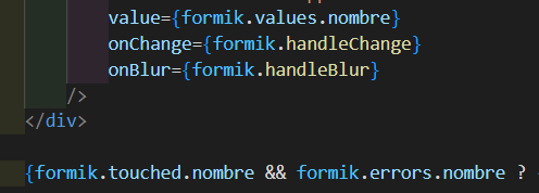 viistorrrmmn's tweet photo. #100DaysToLearnSomething Day 9

🤓💻 validate forms with formik &amp; yup 

#web #formik #javascript #apolloserver #yup #react #reactjs #nextjs #webdeveloper #100DaysOfCode #100DaysOfJavascript https://t.co/xdBQuXuSvP https://t.co/4GuFnQt1pW